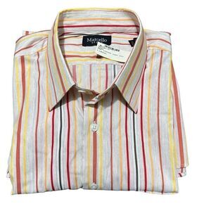 Marcello sport shirt multicolor, stripe size L.   A592